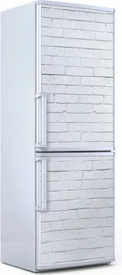 Produktbild von Magnete Dekorative - 60 cm x 180 cm - Küche Magnetmatte Kühlschrankmagnete - Weißer Backstein Ziegel