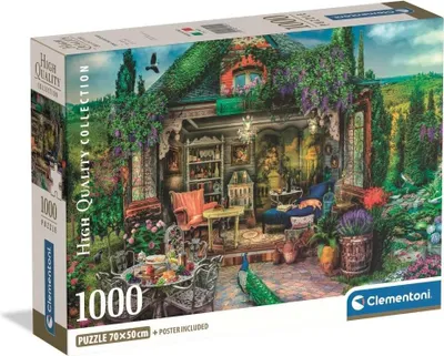 Immagine prodotto di Clementoni - Wysokiej Jakości Puzzle 1000 elementów - Urokliwe Wino i Kraj