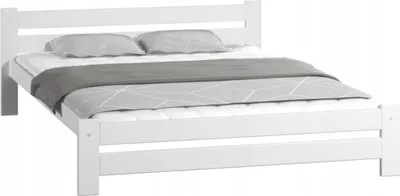 Produktbild von Hochwertiges Holzbettgestell | 120x200 cm | Mit verstärktem Mittelteil | Robustes & Stilvolles Design | In verschiedenen Farben erhältlich