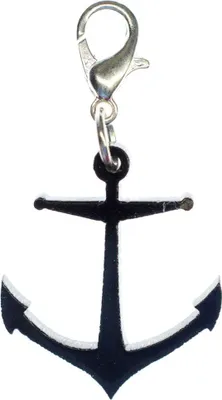 Produktbild von Anker Charm Anhänger Bettelarmband Miniblings Charms Maritim Schiff Acrylglas