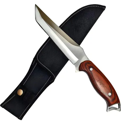 Obrázok produktu pre Outdoorový nôž TB-39066 - Strieborná/Hnedá KP39066