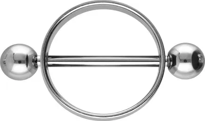 Produktbild von Brustwarzenpiercing, Zungenpiercing, Intim-Piercing Chirurgenstahl Nippelring