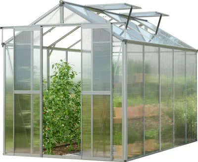 Immagine prodotto di GFP Serra Picco 5 telaio in alluminio 179 x 322 cm pannelli di policarbonato di 8 mm