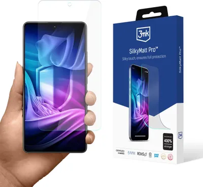 Zdjęcie produktu dla Matowa folia 3mk Silky Matt Pro do Xiaomi Poco M7 Pro 5G