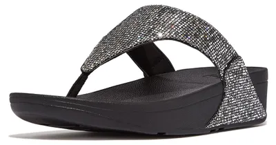 Produktbild von FITFLOP FitFlop Lulu Toe Post - Glitterball SILVER 38
