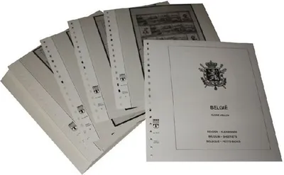 Produktbild von Lindner-T Vordruckblätter T127/10 Belgien - Jahrgang 2010-2014