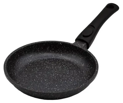 Pfanne 20 cm, abnehmbarer Griff, Induktion, antihaftbeschichtet