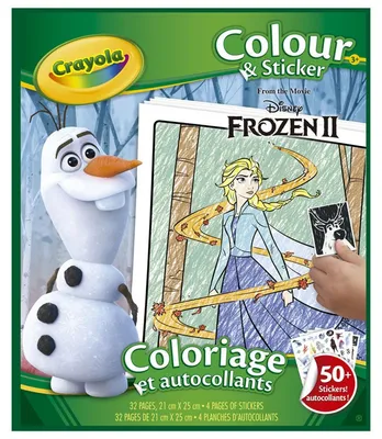 Produktbild von Crayola 04-5864, 32 Seiten, Junge/Mädchen, Aufkleber enthalten, Malbuch/Album