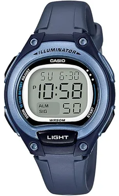 Image de Casio Damenuhr Casio Collection Chronograph LW-203-2AVEFfr