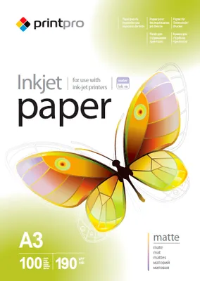 Obrázok produktu pre Fotopapier ColorWay PrintPro matný 190 g/m², A3, 100 listov