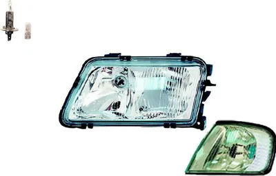 Imagen del producto de Johns, faros delanteros compatibles con Audi A3 8L, modelo de 09/96 a 08/00, faro izquierdo, incluyendo intermitente
