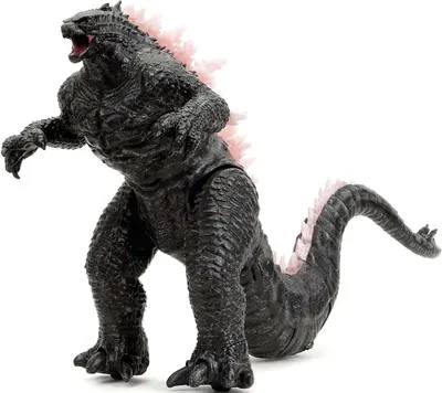 Produktbild von Simba Dickie Ferngesteuerte Godzilla Figur aus Godzilla x Kong: The New Empire mit Hitzestrahl-Atem, LED & Dampf