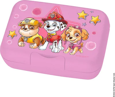 Produktbild von Koziol Lunchbox Candy L Paw Patrol, Brotdose, Kunststoff, Organic Pink, 8045715