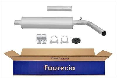 Produktbild von HELLA 8LC 366 025-961 Mittelschalldämpfer Schalldämpfer für VW POLO (9N) für SEAT Ibiza III Schrägheck (6L) für SKODA Fabia I Combi (6Y5) FABIA (6Y2)