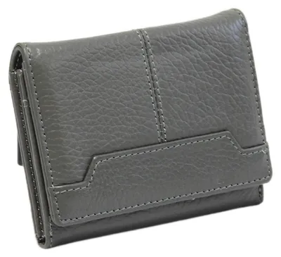 Produktbild von irisaa Kartenetui Damen & Herren, Kleine Geldbörse mit Münzfach, Kartenhalter mit 8 Kartenfächern, Mini Portemonnaie Slim Wallet mit Scheinfach, 10 x 8 cm