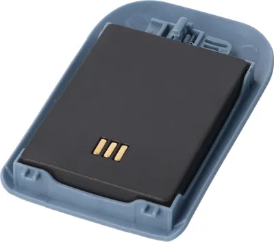 Zdjęcie produktu dla Akumulator pasujący do AVAYA 3720 DECT Battery 660190/R1A wraz z tylną pokrywą obudowy w kolorze niebiesko-szarym