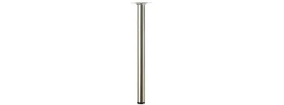 Produktbild von Hettich Tischbein 3,0 x 40 cm Edelstahl-Optik - 1 Stück