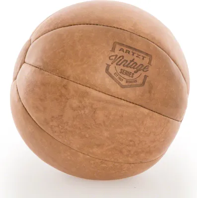 Produktbild von ARTZT Vintage Series Medizinball aus Leder, 3 kg