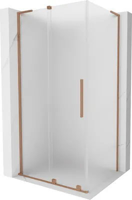 Zdjęcie produktu dla Mexen Velar L Kabina Prysznicowa 120x85, Szron, Miedź Szczotkowana