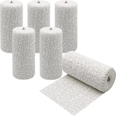 Productafbeelding van Gipsverband, 6 rollen, 15 cm x 27 m, voor het modelleren – witte gipsverband voor diverse projecten