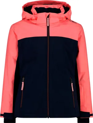 Produktbild von CMP KID G JACKET SNAPS HOOD dk.blau/rosa 152