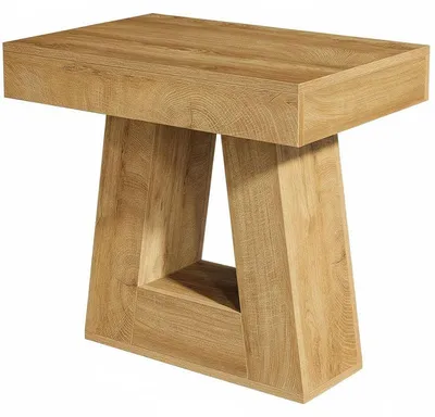 Obrázek produktu pro Odkládací stolek HOGA-F2240, 41,7 x 58,4 x 58,4 cm, rustikální
