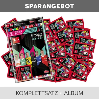 Immagine prodotto di Figurine da collezione Topps Bundesliga 2020/21 - set completo + album