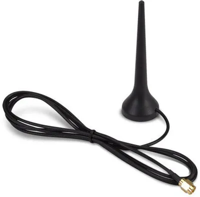 Obrázek produktu pro Satel ANT-900/1800, 0.9 - 1.8 GHz, 50 ohm, Vícesměrová anténa, SMA, Samec, Černá