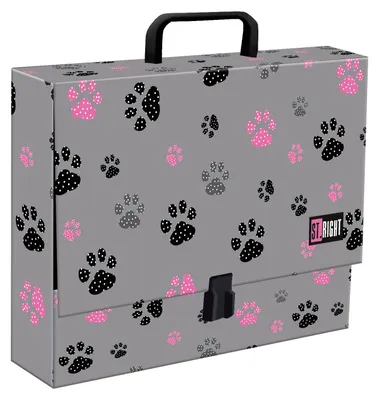 Zdjęcie produktu dla Teczka z rączką A4 ST.RIGHT Paws