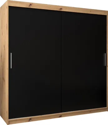 Produktbild von Kleiderschrank, Schiebetürenschrank Schlafzimmer, Schrank TOKYO 200 cm