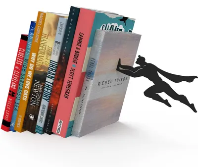 Immagine prodotto di Supporti per libri decorativi con design ispirato ai supereroi