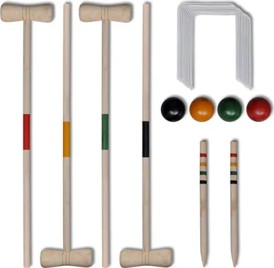 Immagine prodotto di Set da croquet in legno per 4 persone
