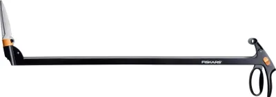Obrázek produktu pro Nůžky na okraje trávníku Fiskars Servo-System s násadou GS46, zahradní nůžky, venkovní nůžky, zahradní příslušenství, ocel / plast, černá / oranžová, 100 cm, 1000590