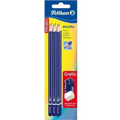 Produktbild von Pelikan 914341, HB, Blau, Hexagonal, 6 Stück(e), Forest Stewardship Council (FSC)
