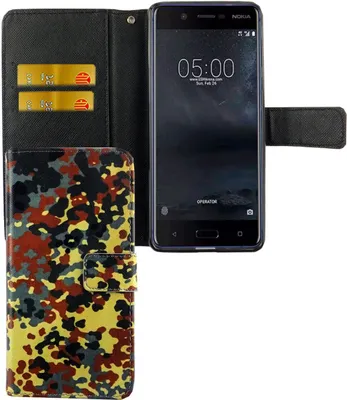 Produktbild von Handyhülle Tasche für Handy Nokia 5.1 2018 Bundeswehr