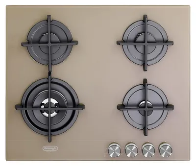 Image de De’Longhi NSL 460 T plaque Beige Intégré 60 cm Gaz 4 zone(s)
