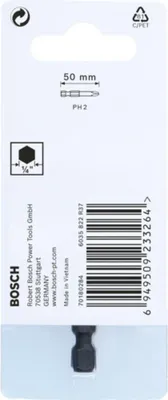 Produktbild von Bosch Impact Control PH2 Power Bit, 1 Stk. - 2608522481