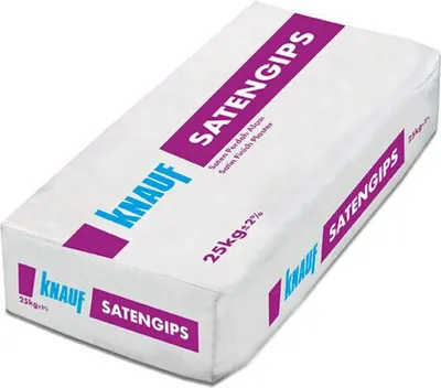 Produktbild von Knauf Satengips Gipsputz Haftputzgips Putz Gips-Spachtelmasse Finish Multi Dünnputz 25Kg