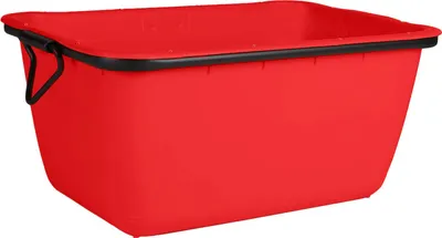 Produktbild von Mörtelkübel 200 l, rot, kranbar