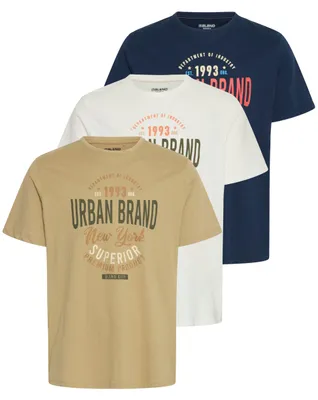 Produktbild von Blend BHJARBIN 3-Pack Herren T-Shirt Kurzarm Shirt 100% Baumwolle regular fit
