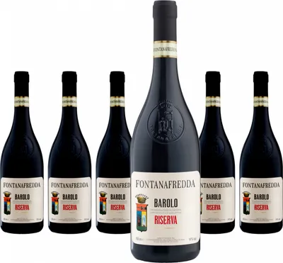 Produktbild von 6 x Fontanafredda Barolo Riserva DOCG