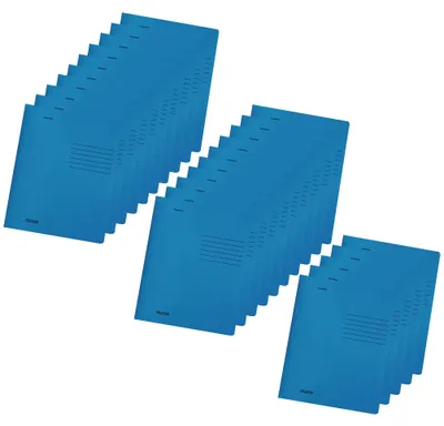 Immagine prodotto di 25x FALKEN 11287547 Raccoglitore di consultazione rapida Manila-RC-cartoncino 240g DIN A4 intensivo azzurro