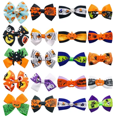 Zdjęcie produktu dla Solidchoice - Zestaw 10 halloweenowych obroży dla psów i kotów