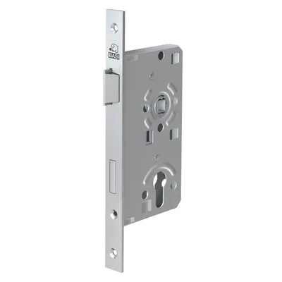Zdjęcie produktu dla Zamek wpuszczany, zamek do drzwi pokojowych ES 932 na wkładkę bębenkową DIN lewy (55 mm x 72 mm x 235) Czoło: 24 mm - kwadratowe