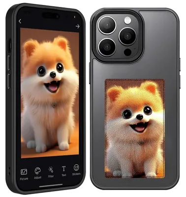 Zdjęcie produktu dla Techsuit SmartScreen NFC inteligentne etui - iPhone 14 Pro Max - Czarne