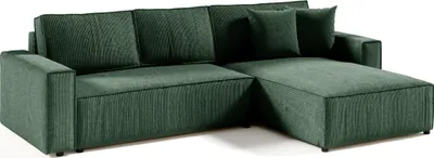 Produktbild von Intenso Ecksofa mit Schlaffunktion Poso L, Grün