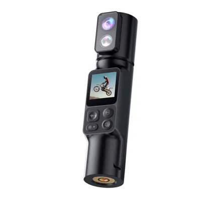 Produktbild von Lipa AT-M103 6K Action-Kamera mit IPS-Display und WLAN – 360°-Kamera – Vlogging-Kamera – Sony IMX-Sensor – Dual-Akku für 8–10 Stunden Filmzeit