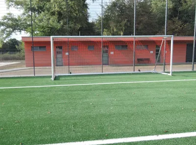 Produktbild von Transportables Jugendfußballtor - Kippsicher - Vollverschweißt - 5,00 x 2,00 m, inkl. Tornetz 2.00m Eingefräste Netzaufhängung