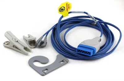 Produktbild von SpO2 Ohrsensor für Erwachsene, 3m für GE-Medical (Datex/Ohmeda) S/5, i4 Module