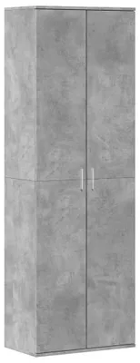 Obrázok produktu pre vidaXL Highboard concrete grey 60x35x180 cm materiál na báze dreva